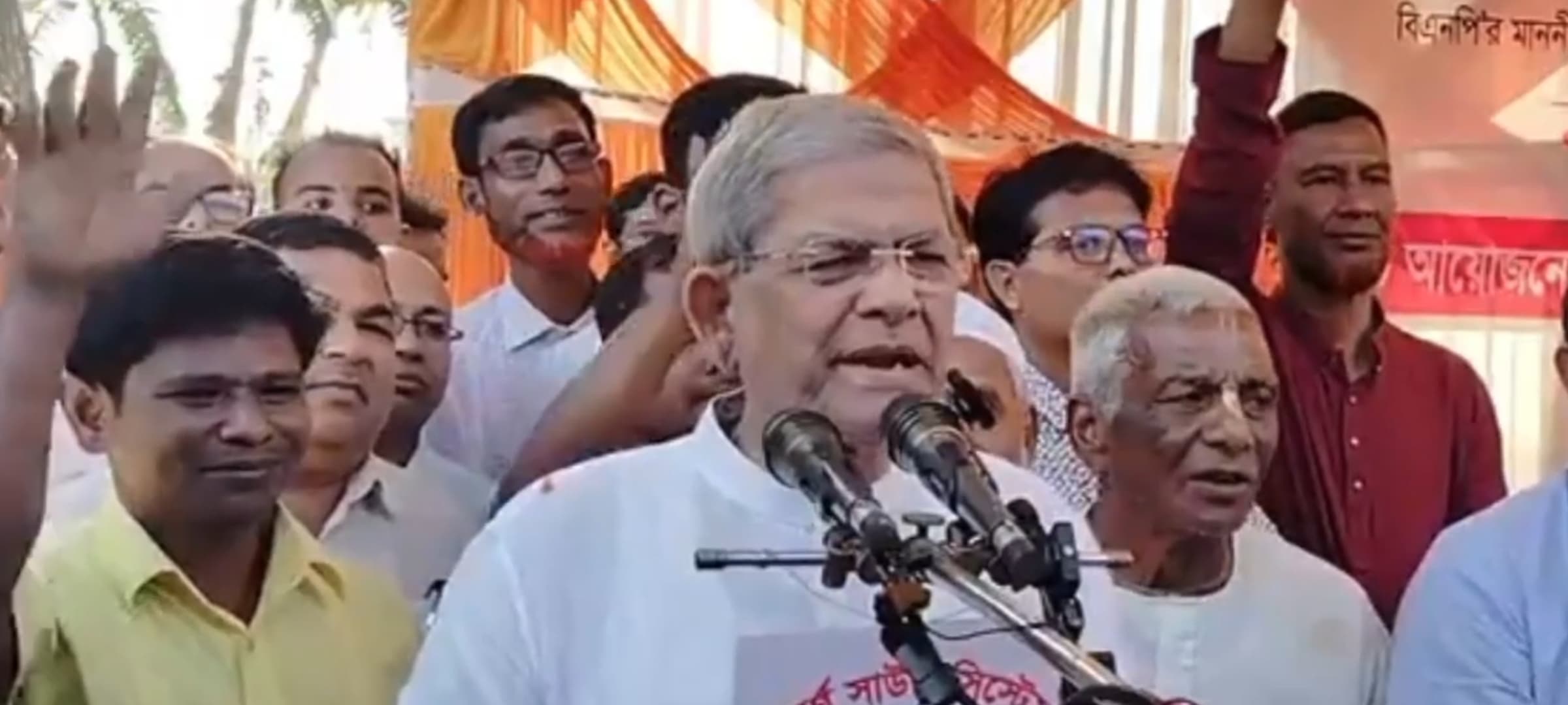 আমরা নিজেদের স্বার্থে হিন্দু- মুসলমান বিভাজন তৈরি করেছি : মির্জা ফখরুল