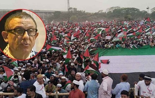 ‘মার্চ ফর গাজা’ ইতিহাসের পাতায় লেখা থাকবে: ফিলিস্তিনের রাষ্ট্রদূত