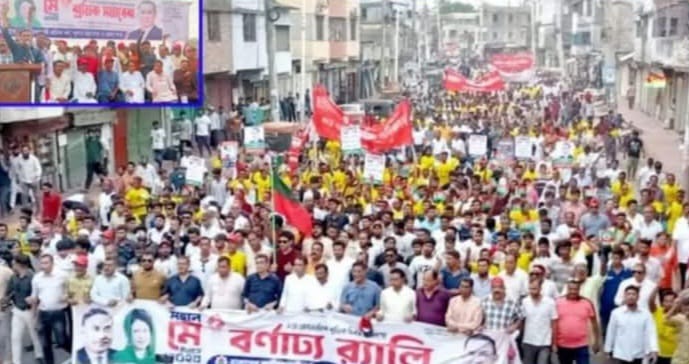 শ্রমিক শক্তিকে কাজে লাগিয়েই দেশের উন্নয়ন সম্ভব।