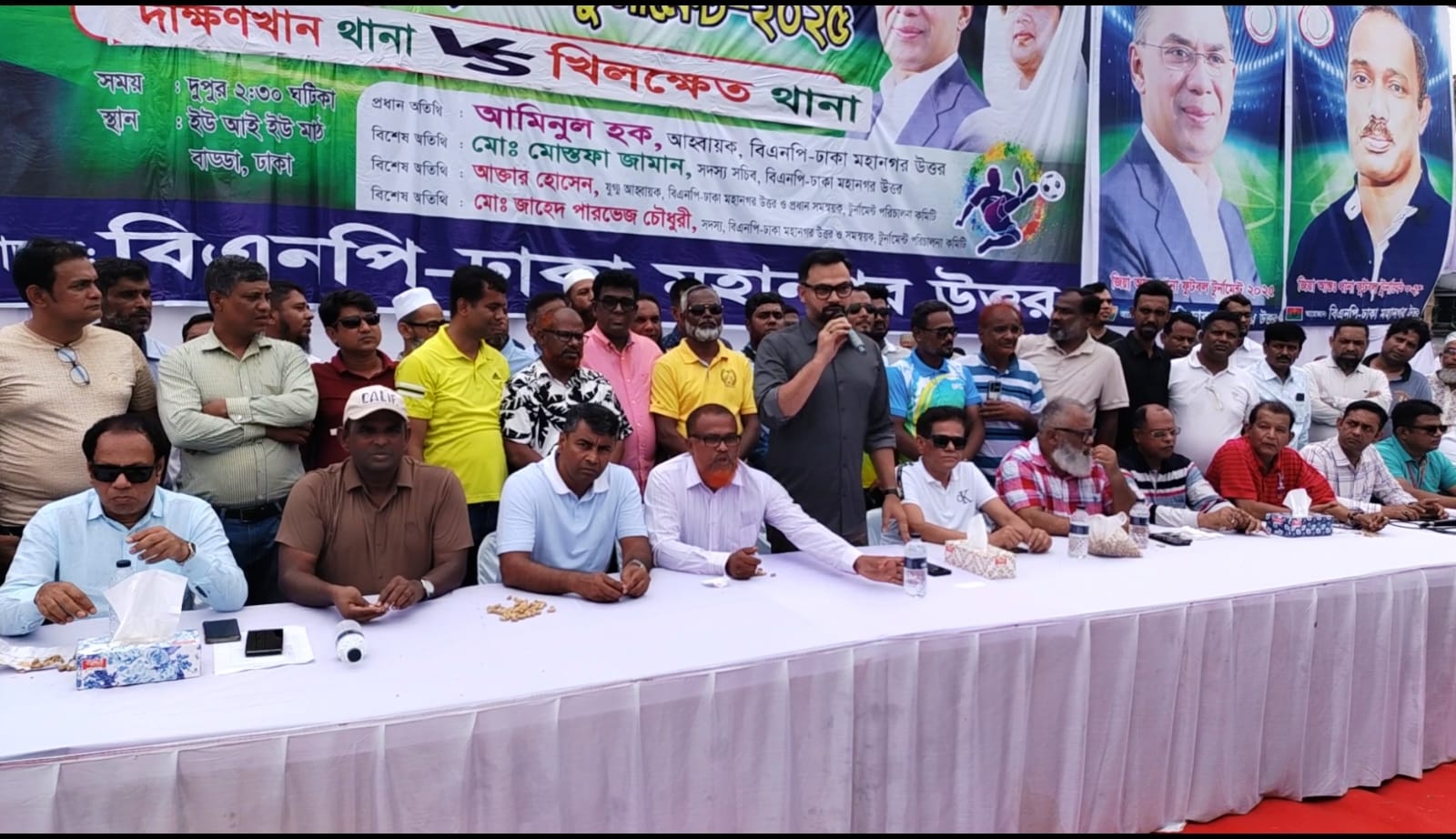 খালেদা জিয়াকে বরণ করতে প্রস্তুত ঢাকা মহানগর উত্তর বিএনপি : আমিনুল হক