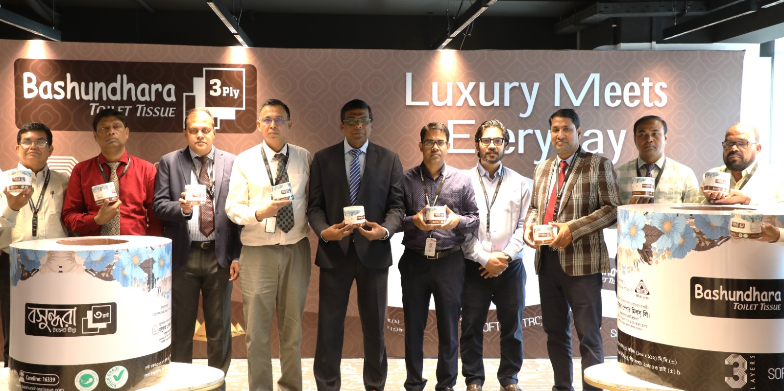 বাজারে এলো “৩-প্লাই বসুন্ধরা টয়লেট টিস্যু”
