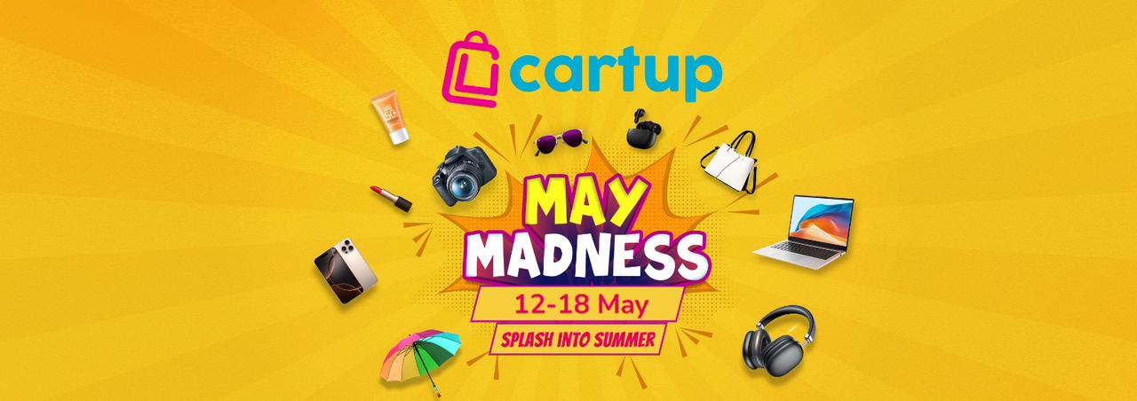 কার্টআপ নিয়ে এলো “মে ম্যাডনেস” ক্যাম্পেইন, শুরু ১২ ই মে থেকে!