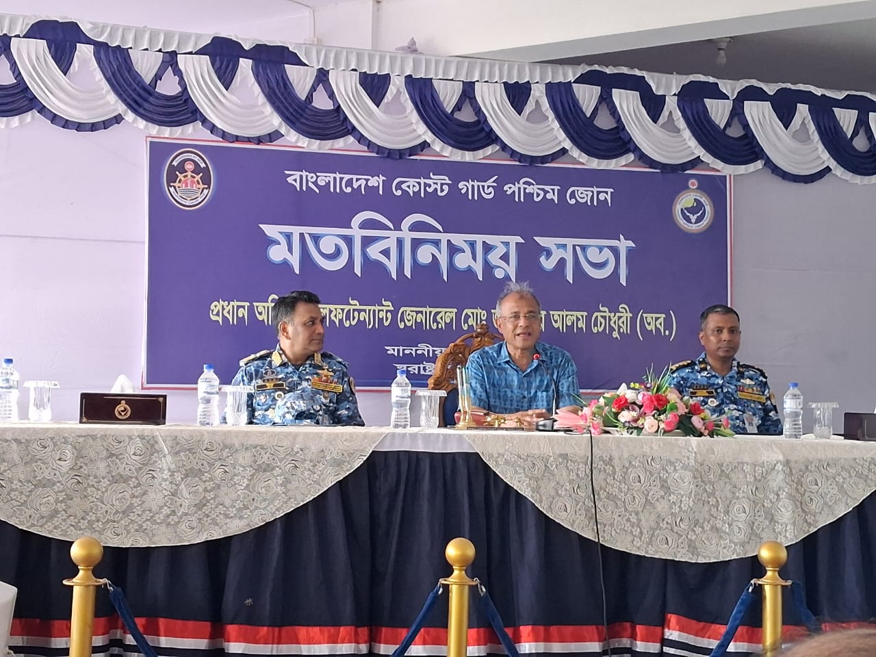 বোট ওয়ার্কশপের উদ্বোধন কোস্টগার্ডের আধুনিকায়নে সরকারের সদিচ্ছার প্রতিফলন- স্বরাষ্ট উপদেষ্টা