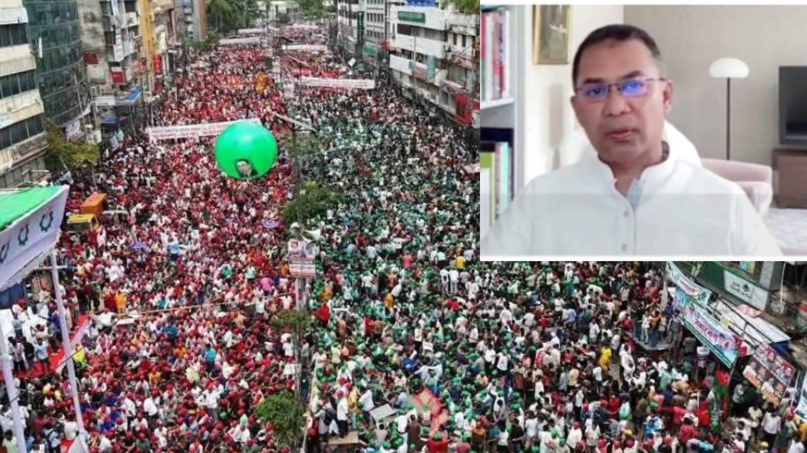 তারুণ্যের সমাবেশে তারেক রহমানের বার্তা- ” ডিসেম্বরেই চাই নির্বাচন “