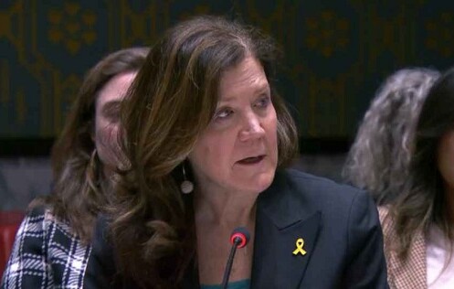 জাতিসংঘে মার্কিন রাষ্ট্রদূত ভুল করে বললেন, ইসরায়েল সন্ত্রাস ছড়াচ্ছে