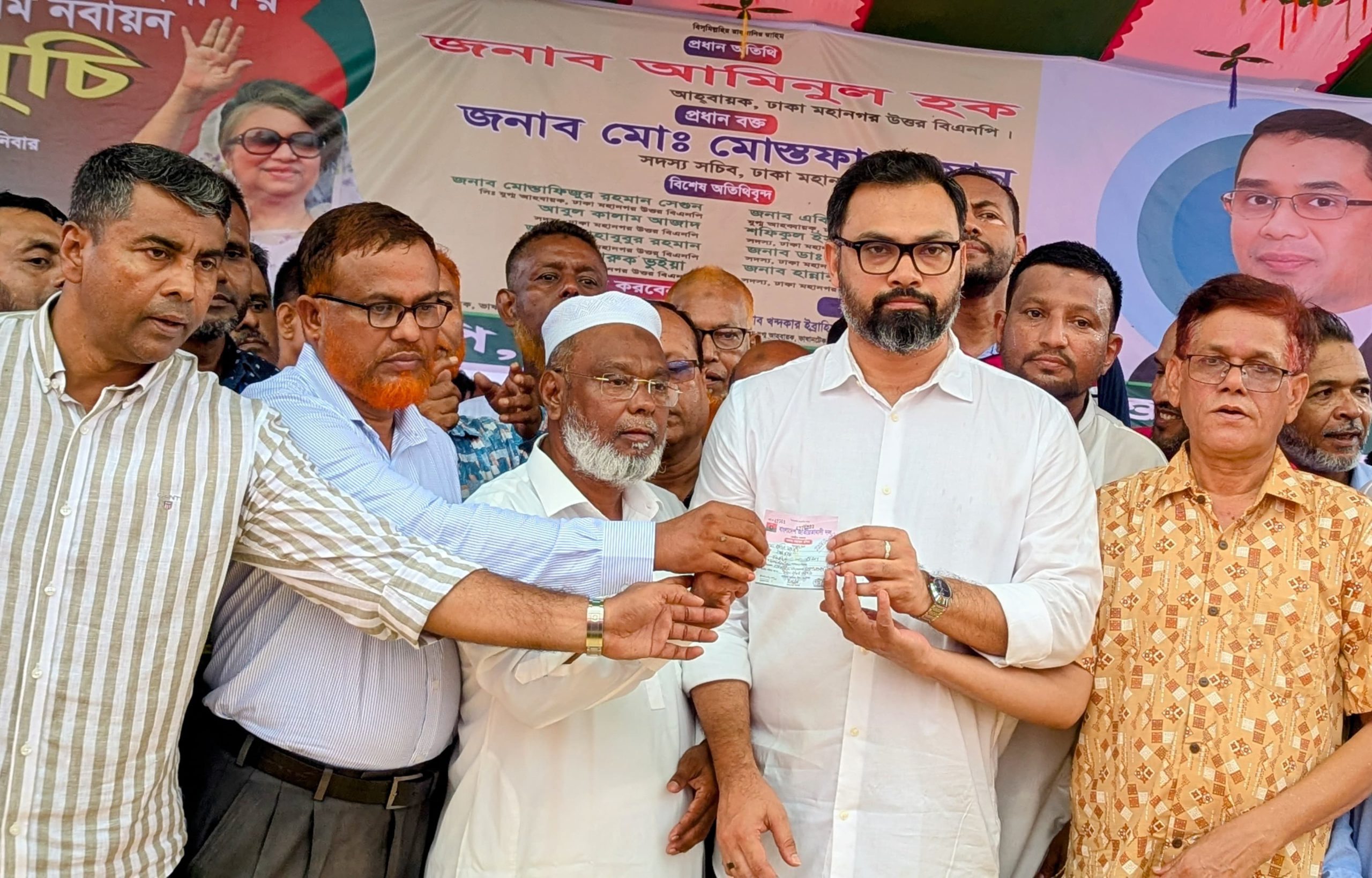 জনগণের মতামত নিয়েই আগামীর বাংলাদেশ গড়তে চায় বিএনপি: আমিনুল হক