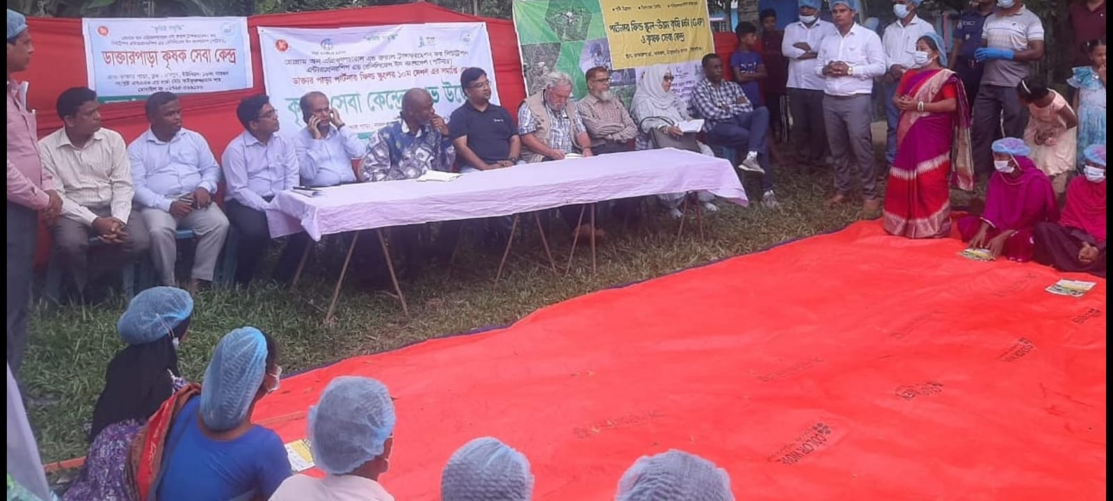 ঠাকুরগাঁওয়ে বিশ্ব ব্যাংক টিমের পার্টনার প্রোগ্রাম পরিদর্শন