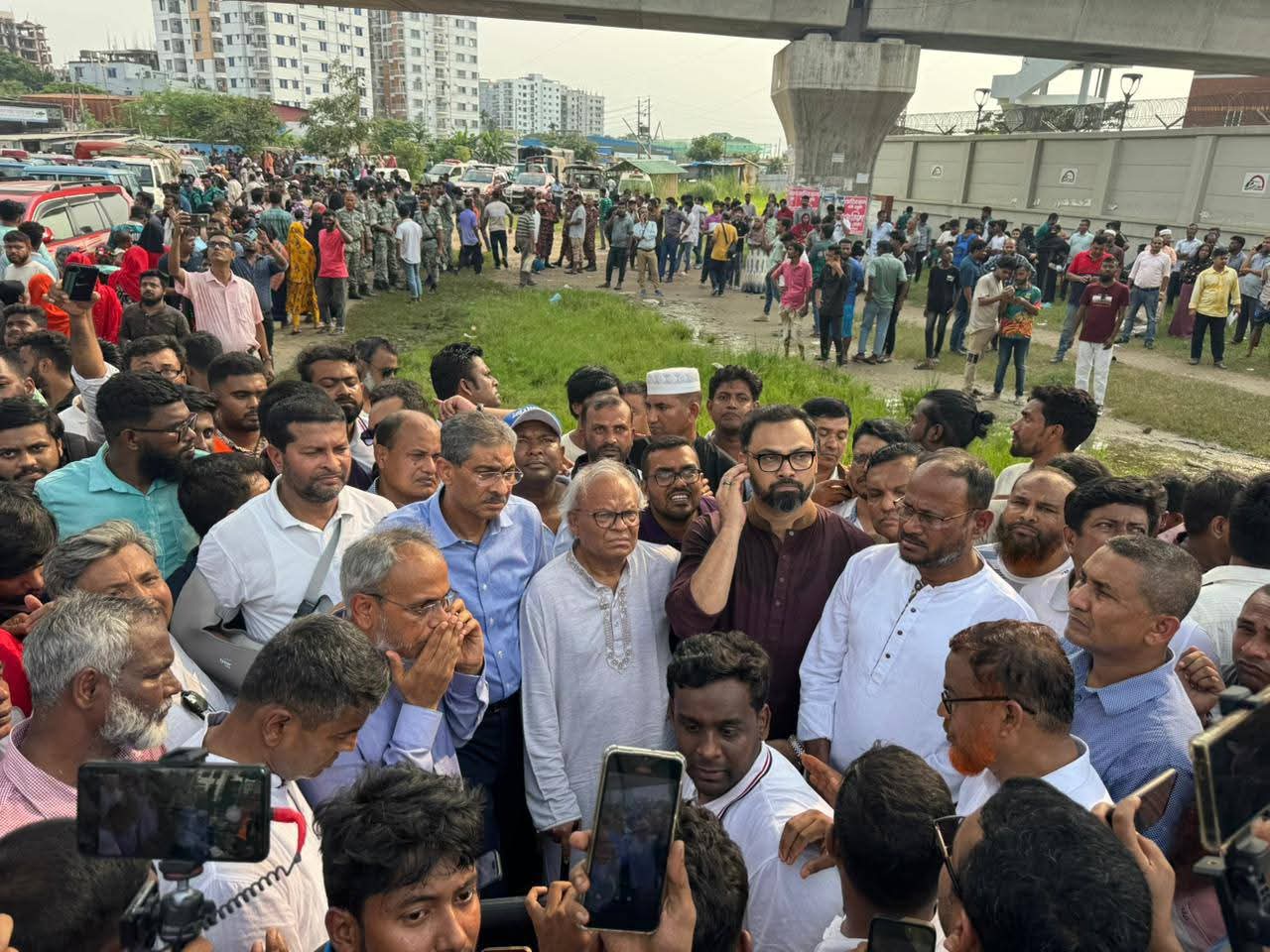 উত্তরায় বিমান বিধ্বস্তে শোক প্রকাশ করেছেন বিএনপি নেতা আমিনুল হক