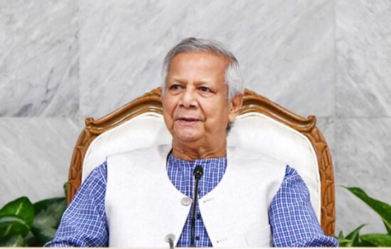 ৫ আগষ্ট ‘জুলাই ঘোষণাপত্র’ পাঠ করবেন :  প্রধান উপদেষ্টা