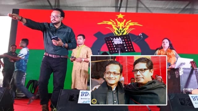 রাজশাহী বিএনপির মঞ্চে আওয়ামীপন্থী শিল্পী, ফেসবুকে সমালোচনার ঝড়