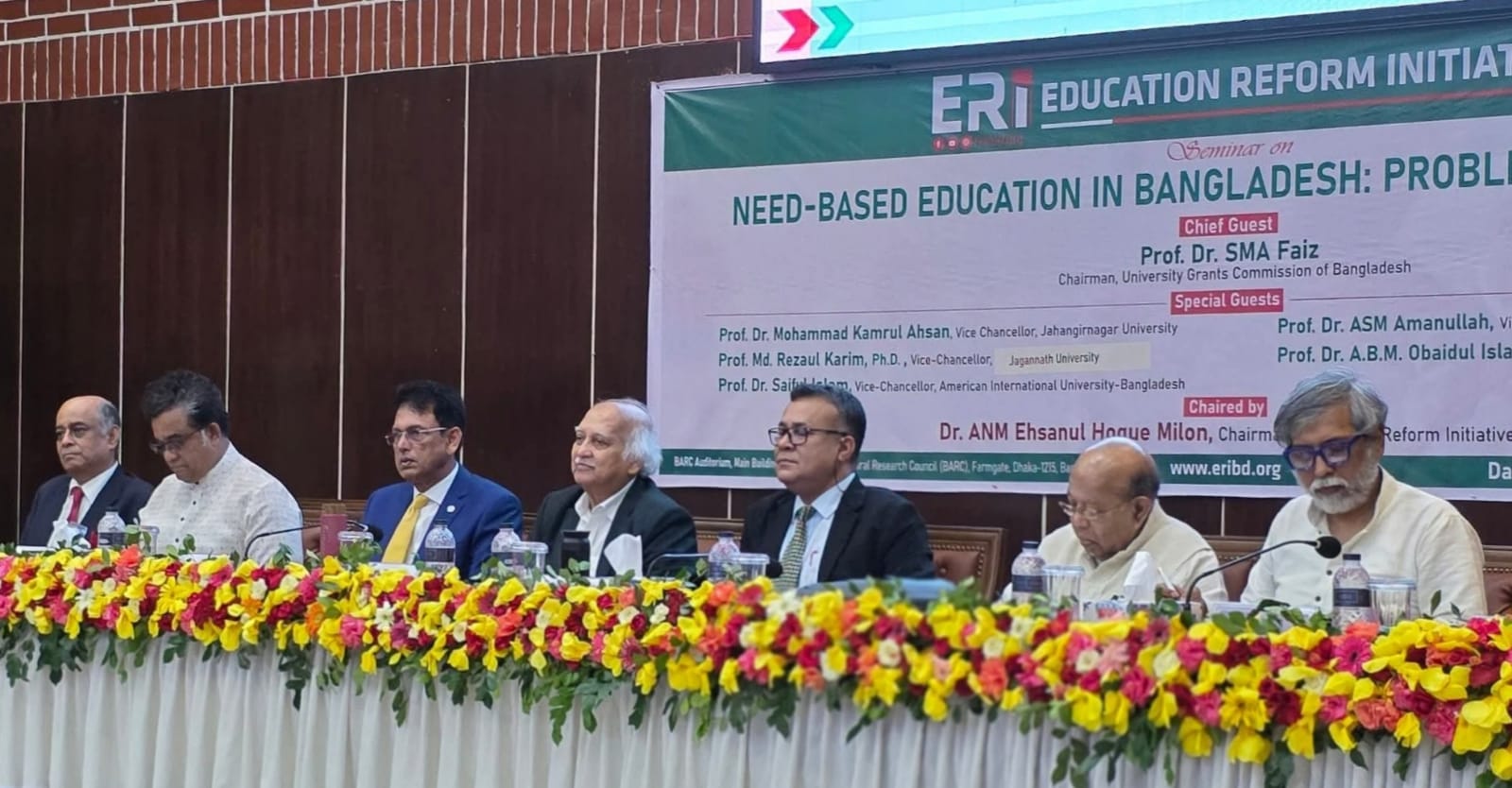 মেধার পাচার প্রতিরোধে ‘ট্যালেন্ট হান্ট পুল’ সময়ের দাবি-এডুকেশন রিফর্ম ইনিশিয়েটিভ (ইআরআই)