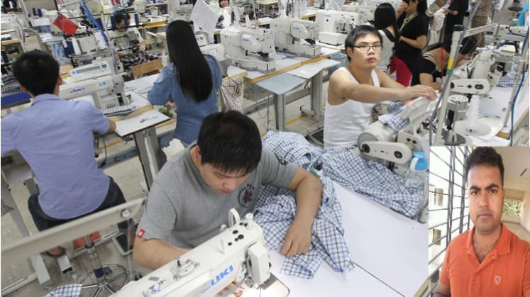 বাংলাদেশের নাগরিক এমডি রিপন , চীন দেশে নতুন দুই টা গার্মেন্টস খুলতেছে,  নতুন কোম্পানির নাম স্মার্ট কম্পিউটার হ্যাঙ্গার সিস্টেম