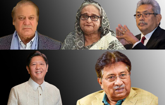 হাসিনা ছাড়াও যেসব রাষ্ট্রপ্রধানরা দেশ ছাড়েন