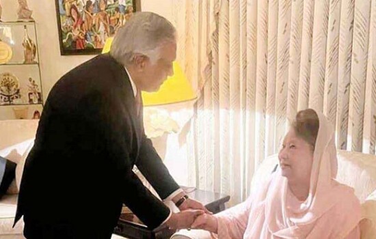 খালেদা জিয়ার সঙ্গে দেখা করতে ফিরোজায় পাকিস্তানের পররাষ্ট্রমন্ত্রী