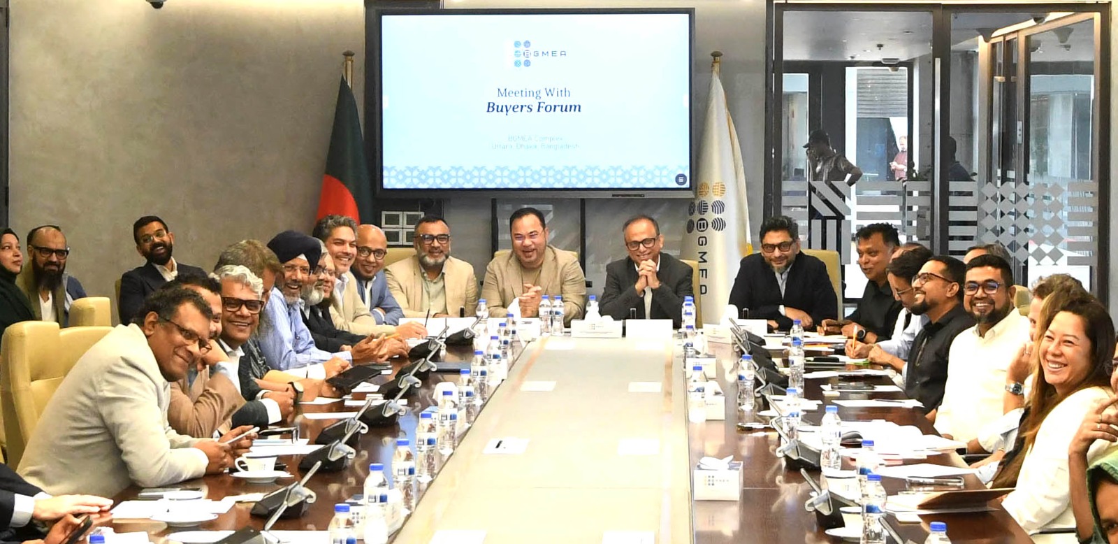 বিজিএমইএ এবং ব্র্যান্ড ফোরামের মধ্যে বৈঠক: টেকসই সাপ্লাই চেইনের জন্য অংশীদারিত্ব জোরদারের বিষয়ে আলোচনা