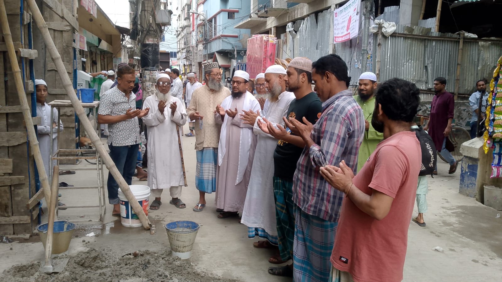 আলহেরা জামে মসজিদ এর মূল গেইট আজ উদ্বোধন