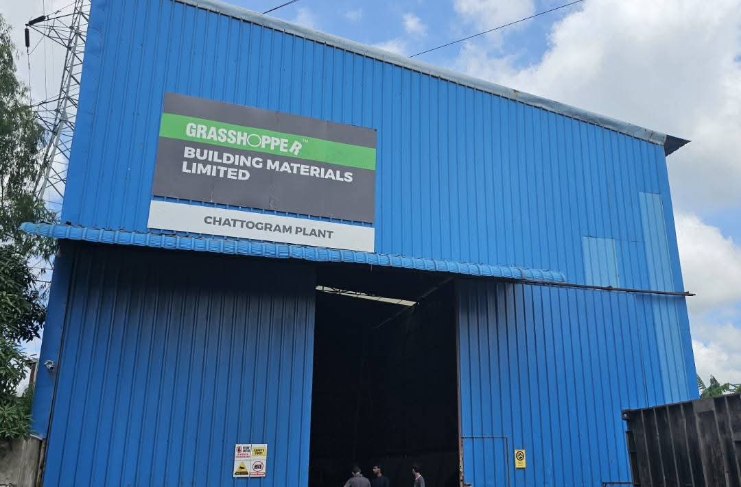 চট্টগ্রামে অত্যাধুনিক উৎপাদন কারখানা নিয়ে গ্রাসহপার বিল্ডিং ম্যাটেরিয়ালস সম্প্রসারিত হলো রাজীব দে ঢাকা