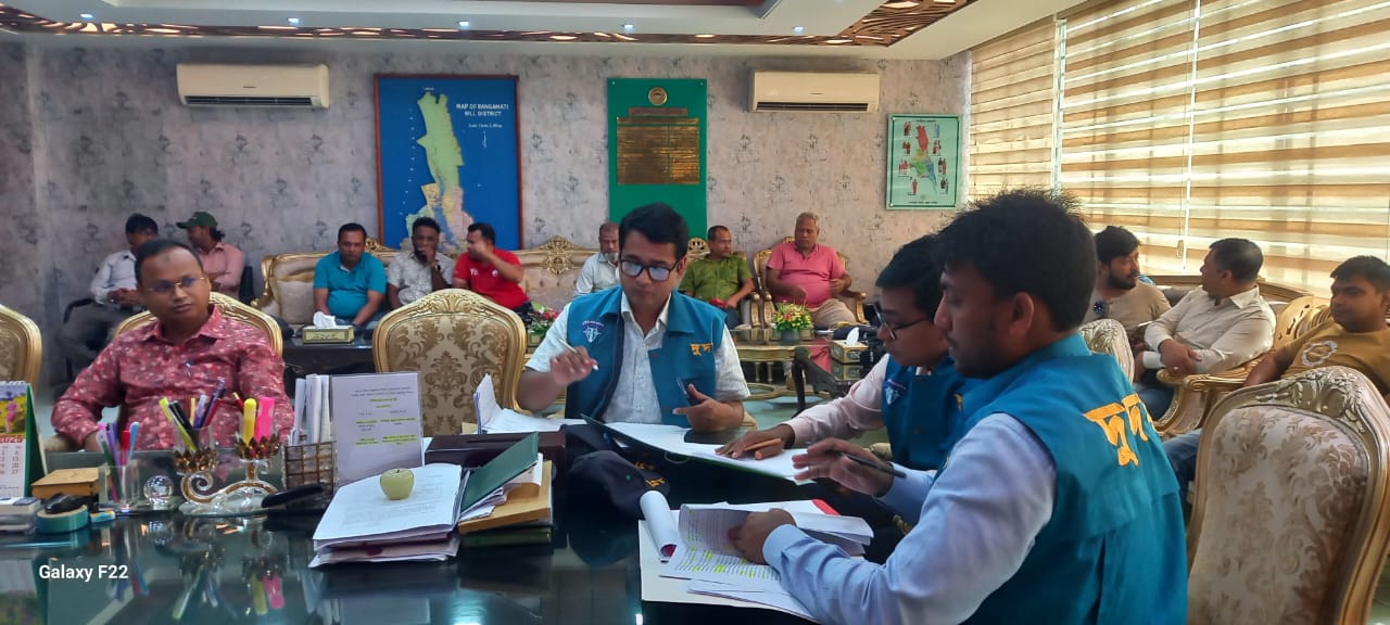 রাঙামাটি পার্বত্য জেলা পরিষদে দুদকের অভিযান