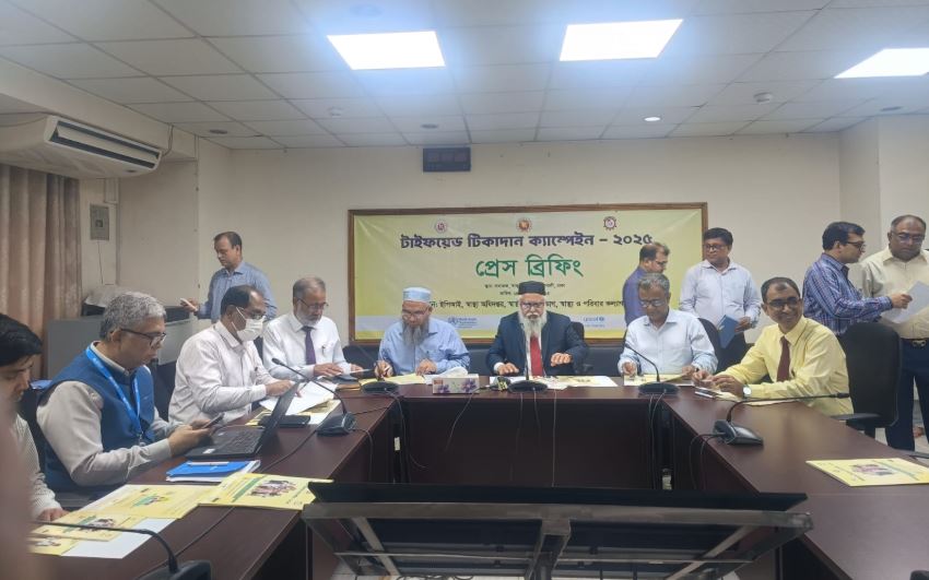 ১২ অক্টোবর থেকে টাইফয়েড টিকা দেওয়া হবে ৪ কোটি ৯০ লাখ শিশুকে