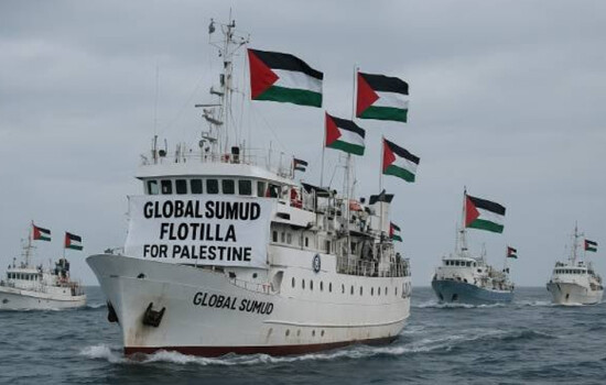 গাজার খুব কাছে ‘ফ্লোটিলা’, ইসরায়েলের বাঁধার মুখে পড়ার আশঙ্কা