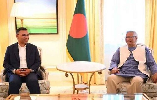 লন্ডনে ড. ইউনূসের সঙ্গে কী কথা হয়েছিল, জানালেন তারেক রহমান