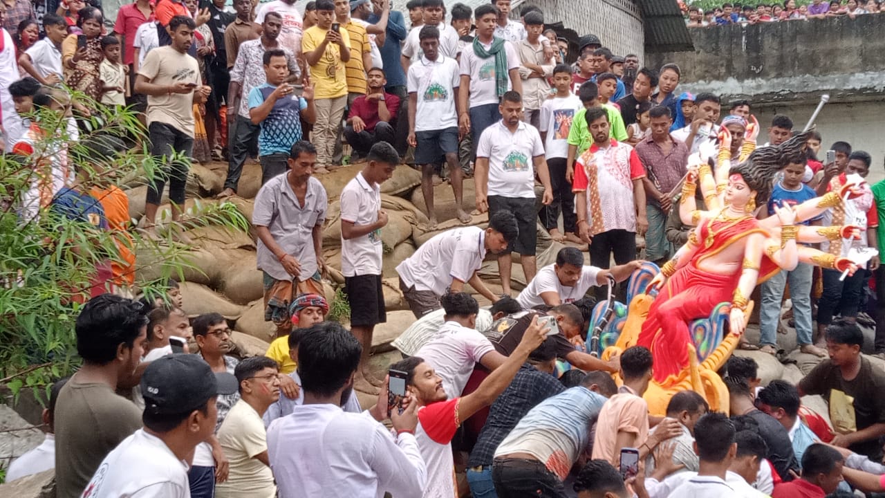 খাগড়াছড়িতে শারদীয় দুর্গাপূজার মহোৎসব সম্পন্ন