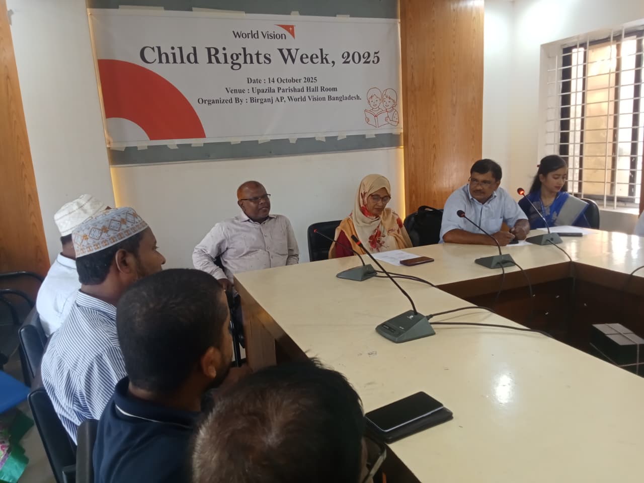 বীরগঞ্জে বিশ্ব শিশু দিবস ও শিশু অধিকার সপ্তাহ উদযাপন