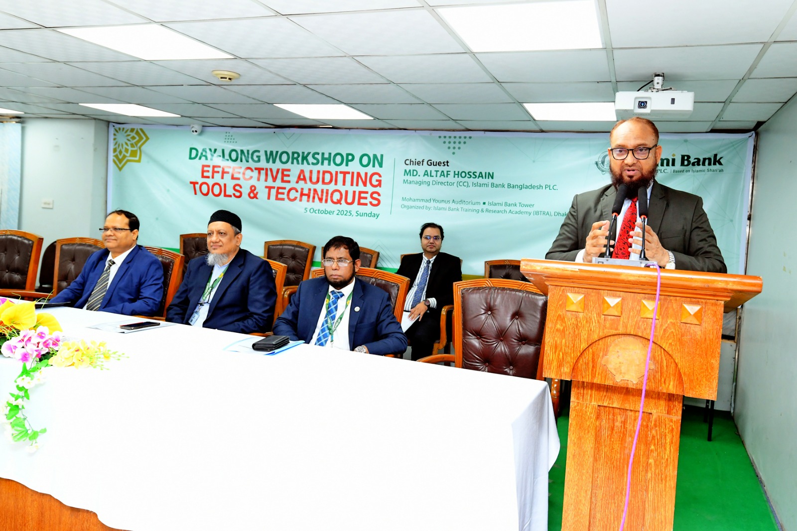 ইসলামী ব্যাংকের অডিট বিষয়ক কর্মশালা অনুষ্ঠিত ইসলামী ব্যাংক ট্রেনিং অ্যান্ড রিসার্চ একাডেমি