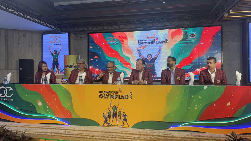 ২২ ক্লাবের ২৪টি দল অ্যাথলেট নিয়ে শুরু হতে যাচ্ছে ‘দ্য গুলশান ক্লাব অলিম্পিয়াড ২০২৫’।