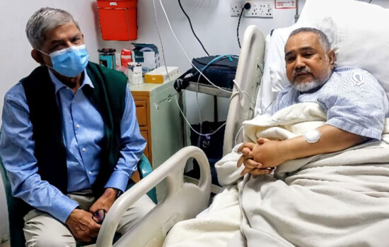 বিএনপি মহাসচিবের হাসপাতালে গমন জামায়াতের নায়েবে আমির ডা. তাহেরের খোঁজখবর নিলেন মির্জা ফখরুল