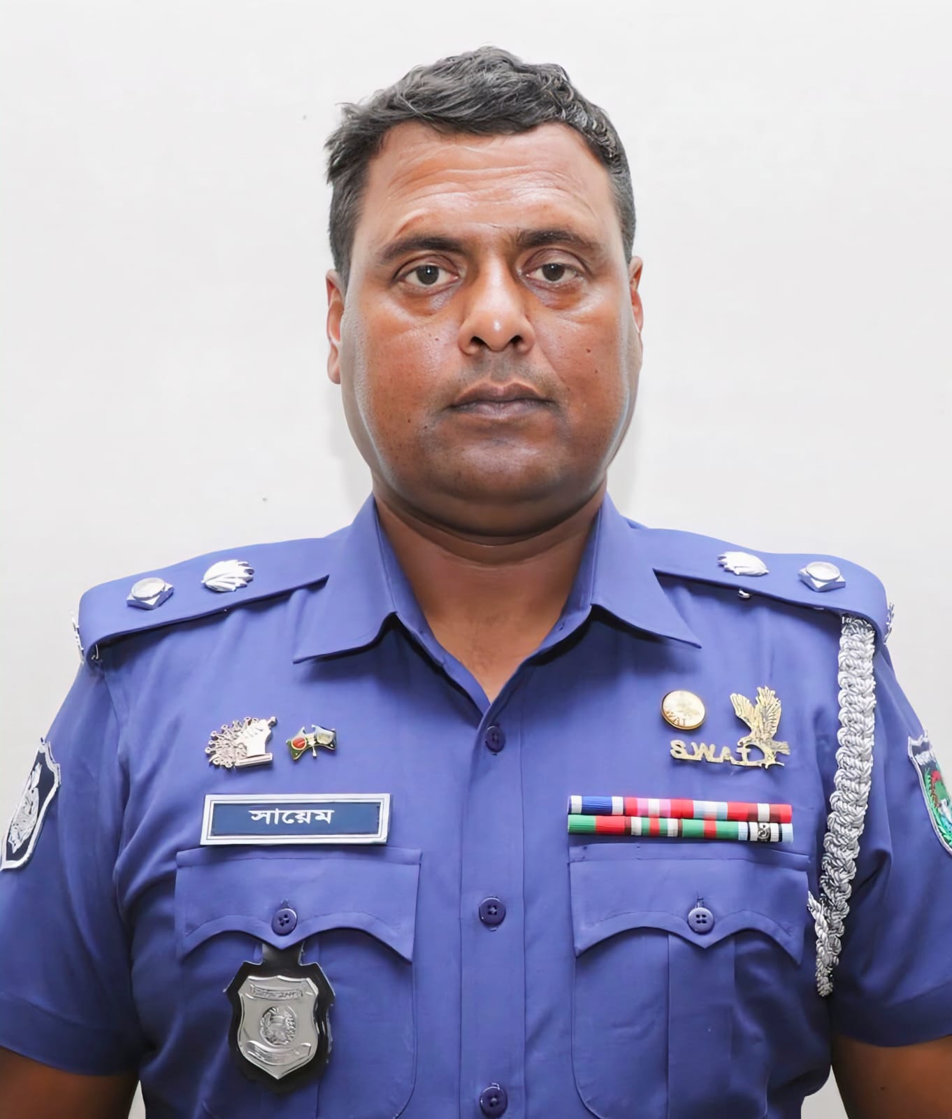 খাগড়াছড়ির নতুন পুলিশ সুপার মির্জা সায়েম মাহমুদ
