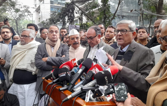 বুধবার ২টায় খালেদা জিয়ার জানাজা : মির্জা ফখরুল