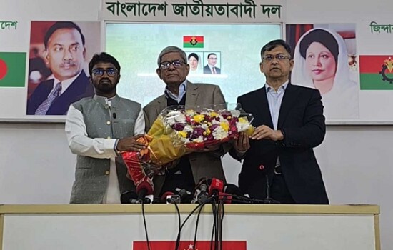 বিএনপিতে যোগ দিলেন রাশেদ খাঁন, ঝিনাইদহ-৪ আসনে ধানের শীষে নির্বাচন