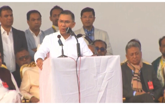 ৭১ ও ২৪–এর শহীদদের রক্তের ঋণ শোধ করতে হবে: তারেক রহমান