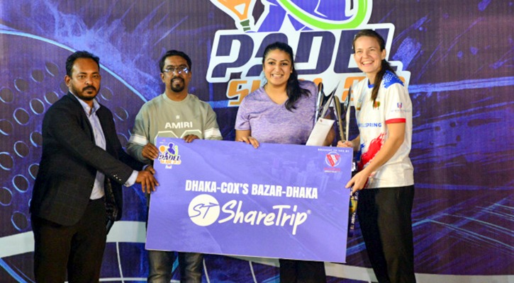 *বসুন্ধরা স্পোর্টস সিটিতে পর্দা নামলো প্যাডেল স্ল্যাম ২.০’র*