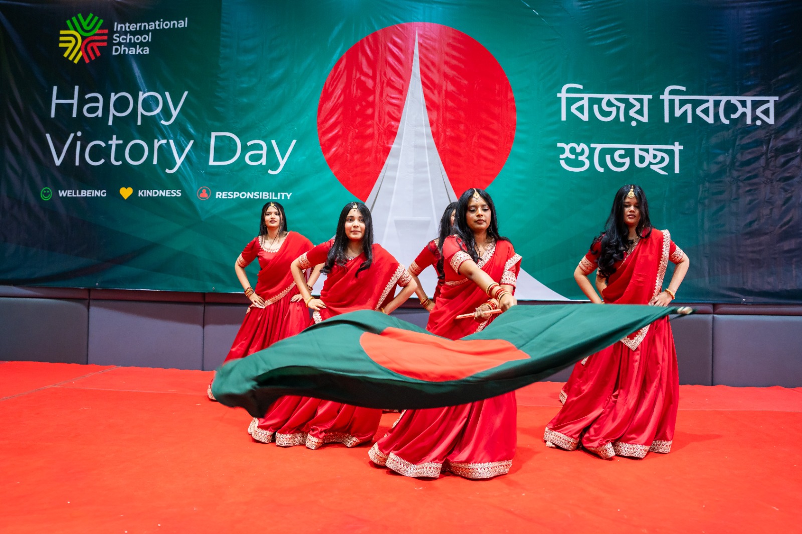 *অ্যাসেম্বলি আয়োজনের মাধ্যমে মহান বিজয় দিবস উদযাপন আইএসডি শিক্ষার্থীদের*