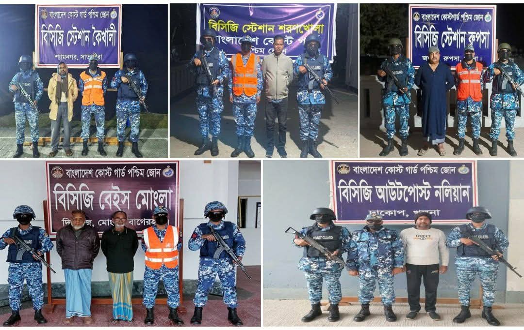 অপারেশন ডেভিল হান্ট ফেজ-২; রাতভর অভিযানে খুলনা, বাগেরহাট এবং সাতক্ষীরায় আটক – ৬