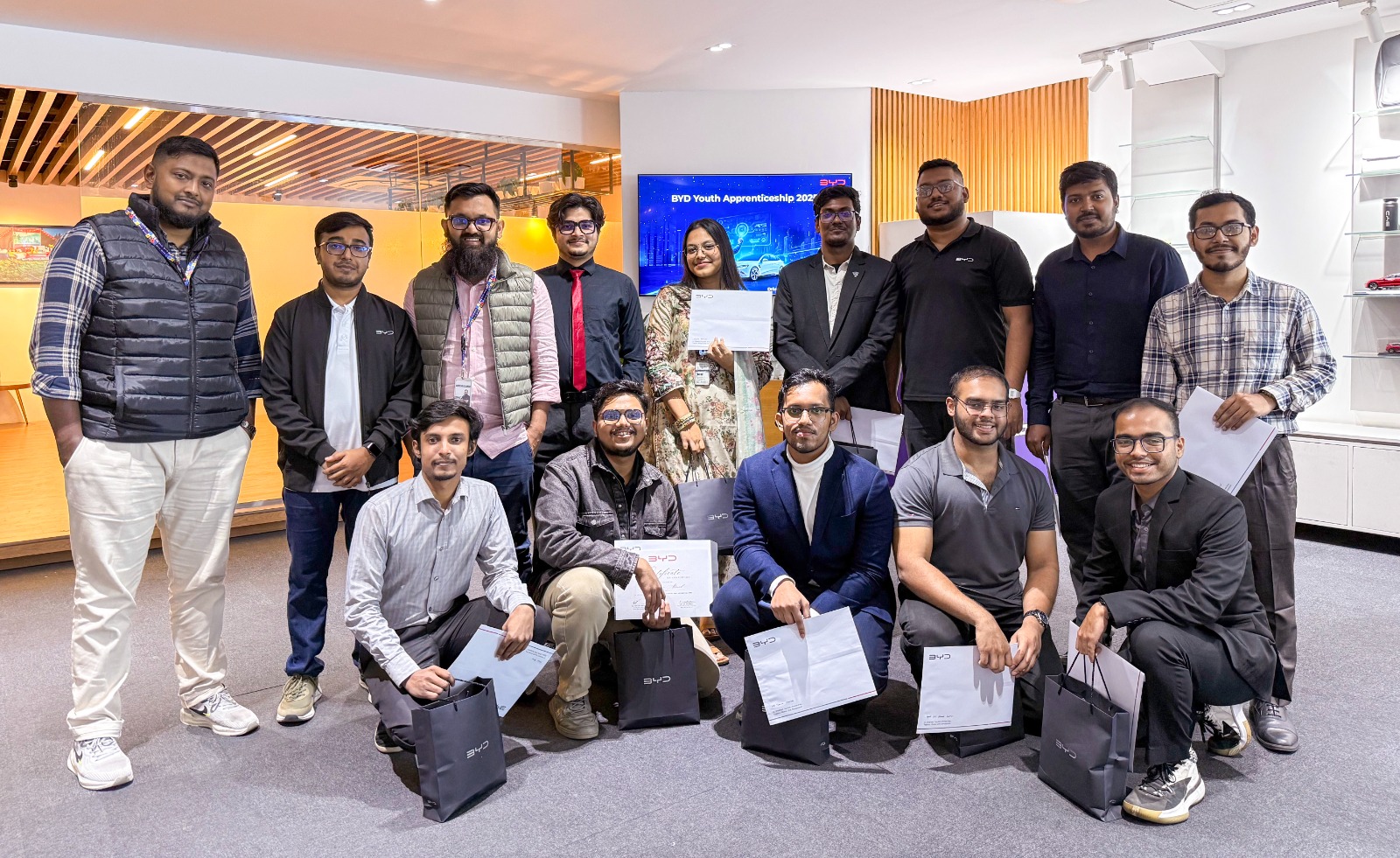 *বিওয়াইডি বাংলাদেশের ‘ইউথ অ্যাপ্রেন্টিসশিপ প্রোগ্রাম ২০২৫’ এর প্রথম দফা সফলভাবে সম্পন্ন*