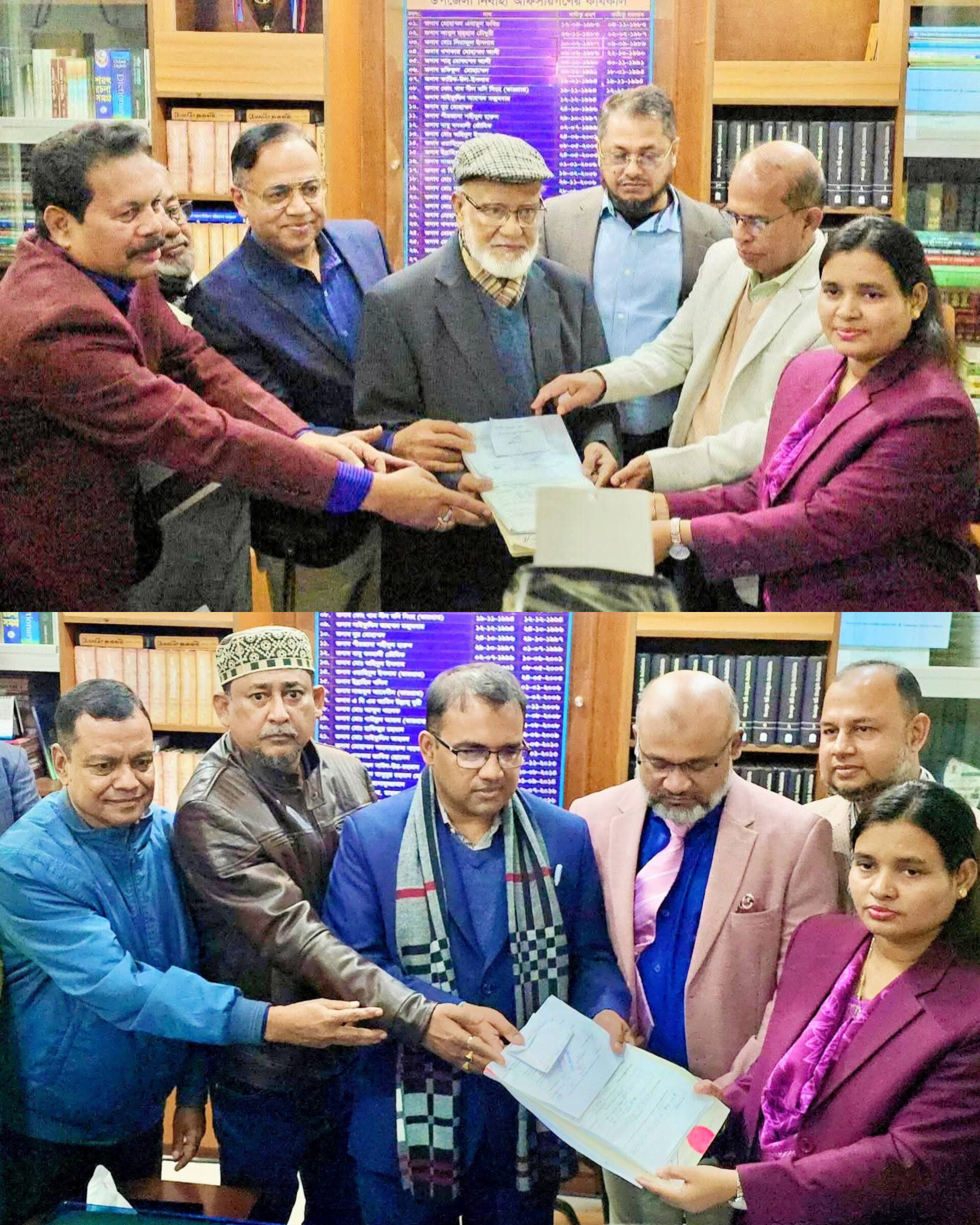 কুমিল্লা-১ আসনে বিএনপির মনোনয়নপত্র জমা, দাউদকান্দিতে মিলাদ ও দোয়া মাহফিল অনুষ্ঠিত