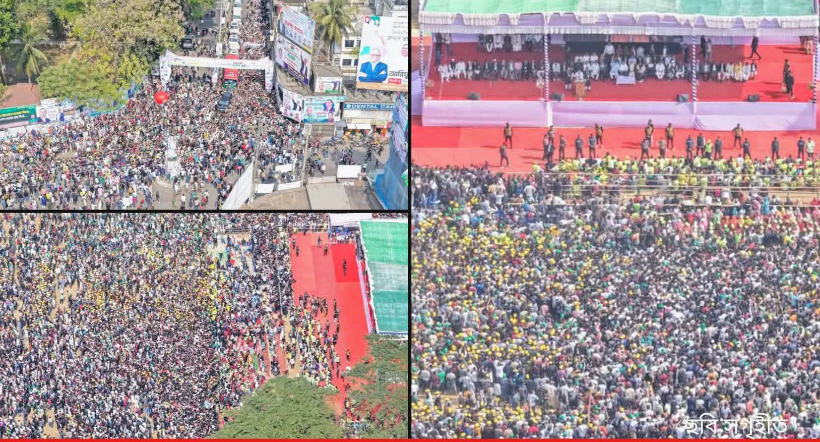 বাংলাদেশ সবার আগে—সিলেটের প্রথম নির্বাচনি জনসভা থেকে তারেক রহমানের দৃপ্ত অঙ্গীকার