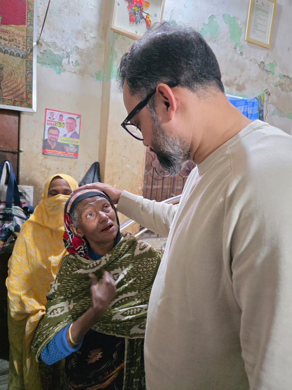 পল্লবীতে শহীদ মিরাজ ও শুভ’র পরিবারের পাশে আমিনুল হক