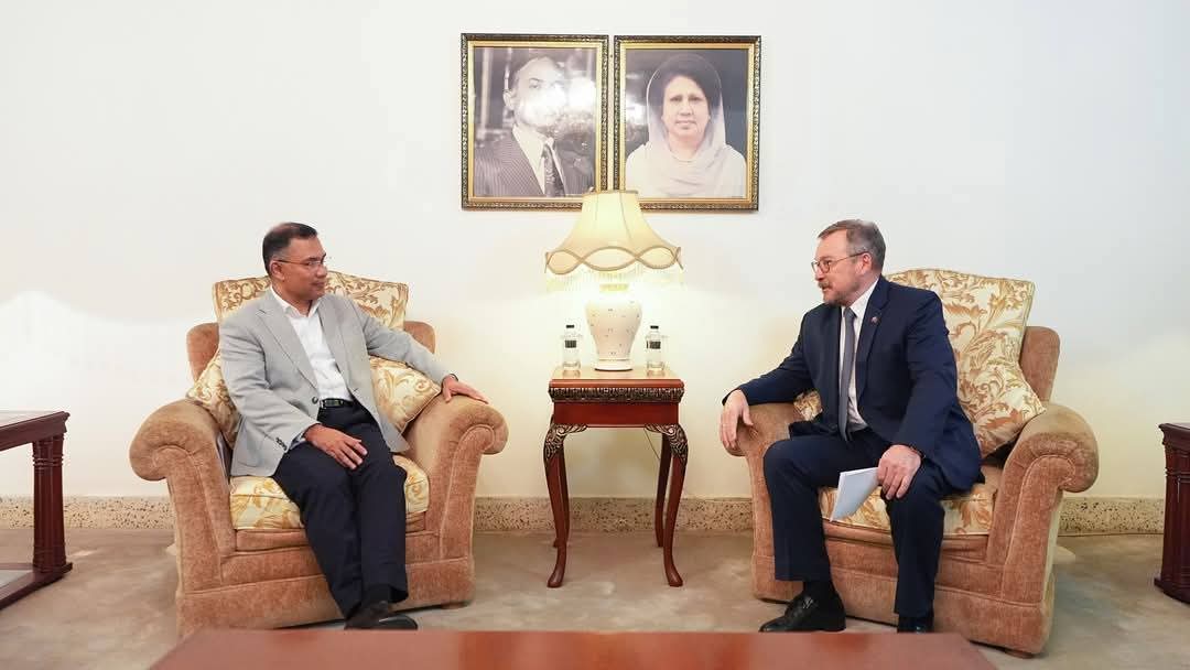 বিএনপি চেয়ারম্যান তারেক রহমানের সঙ্গে রাশিয়ার রাষ্ট্রদূতের সৌজন্য সাক্ষাৎ