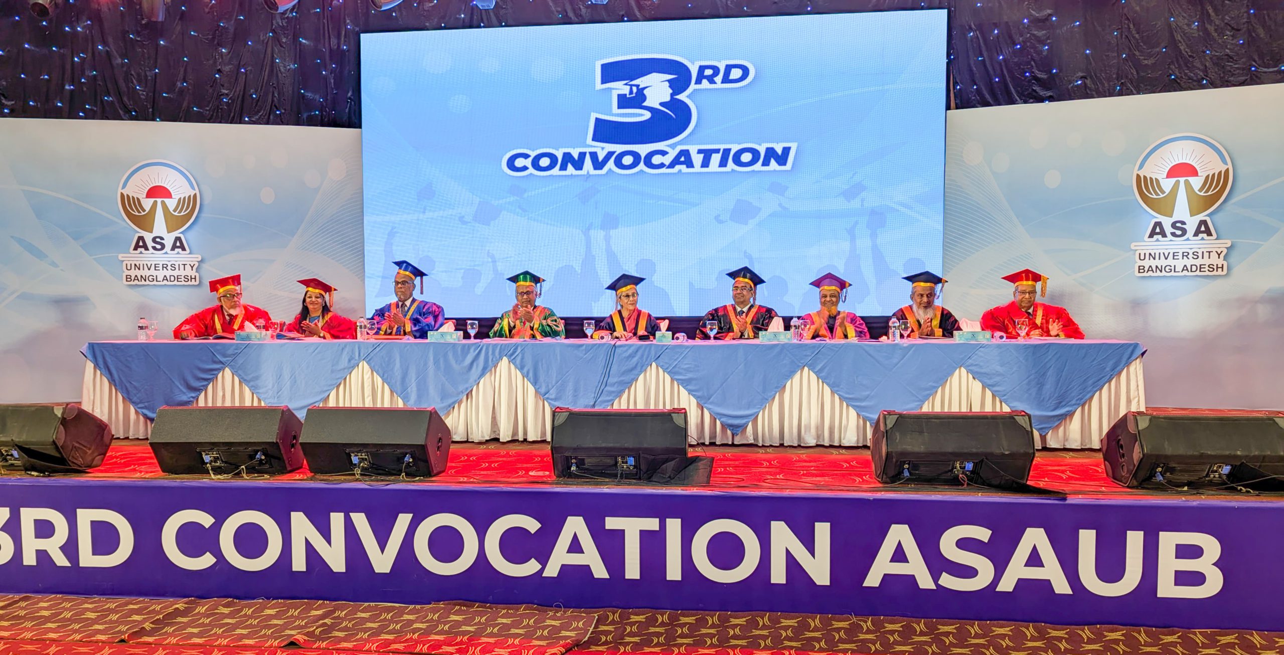 আশা ইউনিভার্সিটি বাংলাদেশের ৩য় সমাবর্তন অনুষ্ঠিত