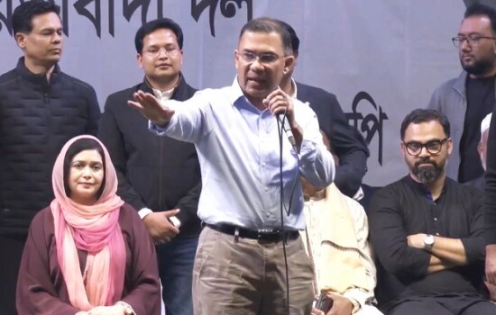 ঢাকা-১৭ আসনে বিএনপির নির্বাচনী জনসভা: ভাষানটেকে শক্তি প্রদর্শন