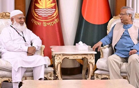 মুহাম্মদ ইউনূস-এর অভিনন্দন বার্তা পেলেন ডা. শফিকুর রহমান