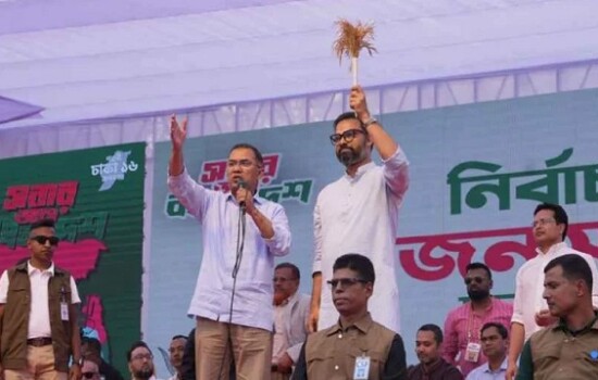 ক্ষমতায় গেলে জলাবদ্ধতা দূর ও কর্মসংস্থান নিশ্চিত করবে বিএনপি: তারেক রহমান