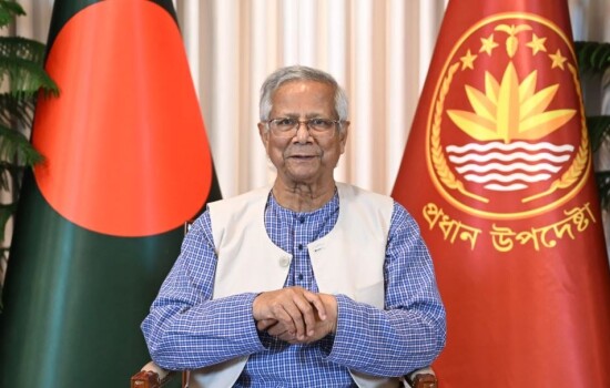 নির্বাচন শেষ হলেই দায়িত্ব হস্তান্তর, গুজব-অপপ্রচারে কান না দেওয়ার আহ্বান প্রধান উপদেষ্টা ইউনূসের