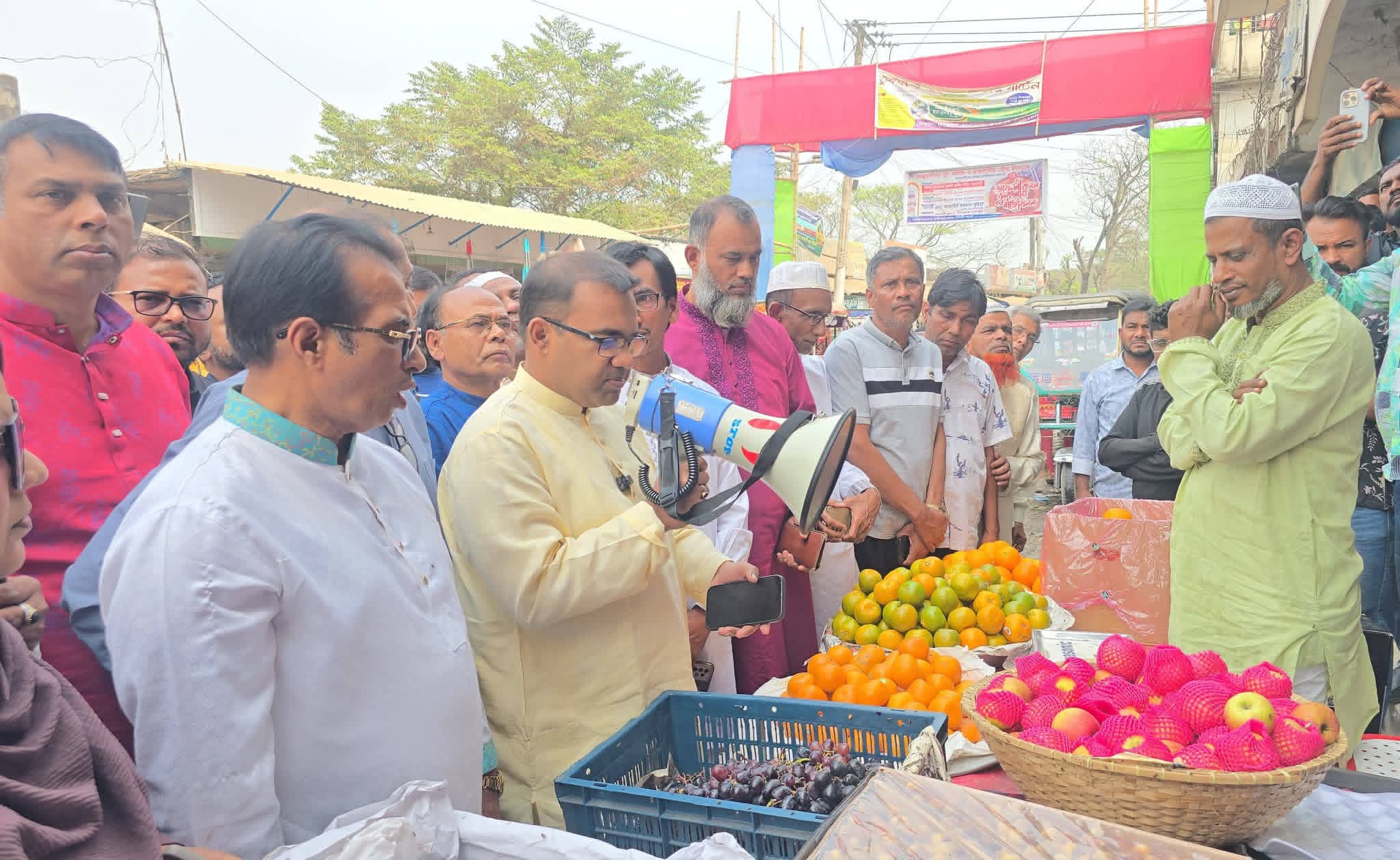 চাঁদাবাজদের রশি দিয়ে বেঁধে পুলিশে দিন: মেঘনায় ড. মারুফ হোসেনের কঠোর বার্তা