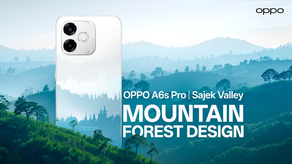 *বাংলাদেশে এই প্রথম সাজেক ভ্যালি অনুপ্রাণিত ‘মাউন্টেন ফরেস্ট ডিজাইন’ নিয়ে আসছে অপো এ৬এস প্রো*