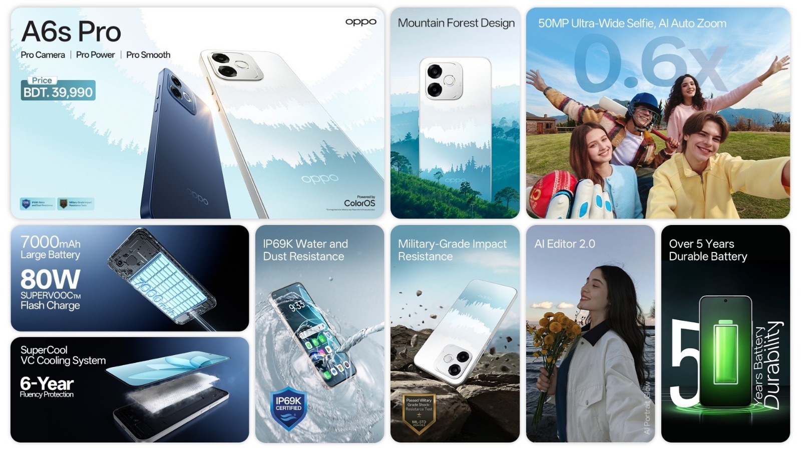 *ব্যাচেলর পয়েন্টের সাথে বাংলাদেশের প্রথম এআই অটো জুম ক্যামেরা নিয়ে এলো অপো এ৬এস প্রো*